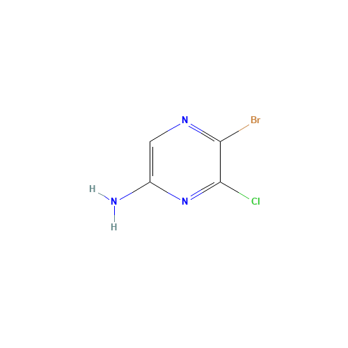 5-BROMO-6-CHLOROPYRAZIN-2-AMINE (CAS: 173253-42-4) - Related Chemical Product