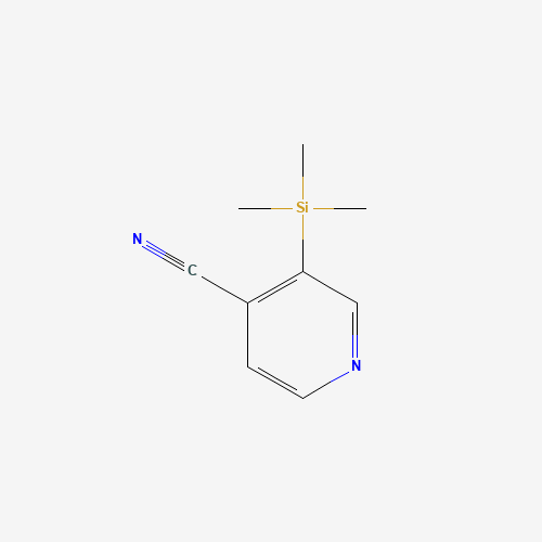 3-(TRIMETHYLSILYL)PYRIDINE-4-CARBONITRILE (CAS: 17379-38-3) - Related Chemical Product