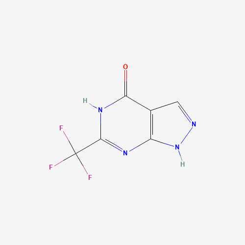 6-(Trifluoromethyl)-1H-pyrazolo[3,4-d]pyrimidin-4-ol (CAS: 1780-79-6) - Related Chemical Product