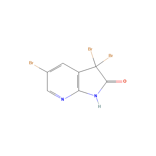 3,3,5-Tribromo-1H-pyrrolo[2,3-b]pyridin-2(3H)-one (CAS: 183208-32-4) - Related Chemical Product