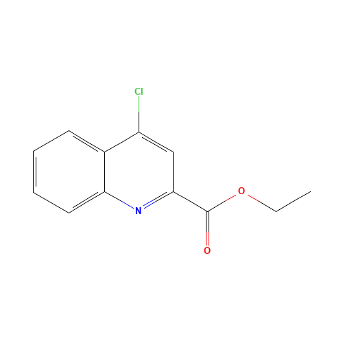 ETHYL 4-CHLOROQUINOLINE-2-CARBOXYLATE (CAS: 18436-69-6) - Related Chemical Product