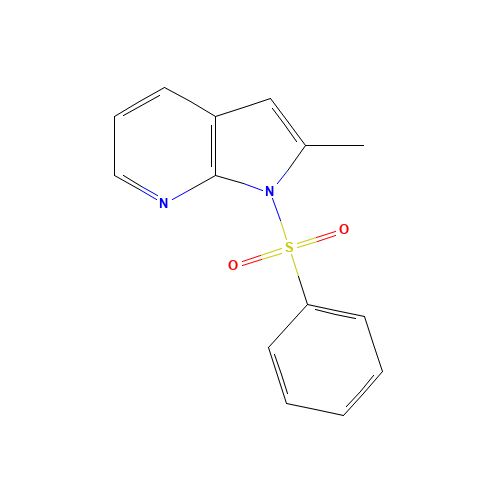 2-Methyl-1-(phenylsulfonyl)-1H-pyrrolo[2,3-b]pyridine (CAS: 189089-83-6) - Related Chemical Product