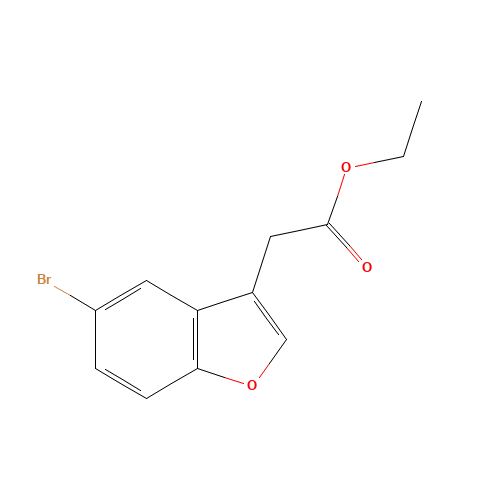 ethyl 2-(5-bromobenzofuran-3-yl)acetate (CAS: 200204-85-9) - Related Chemical Product