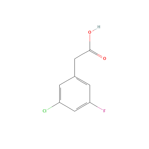 3-CHLORO-5-FLUOROPHENYLACETIC ACID (CAS: 202001-00-1) - Related Chemical Product