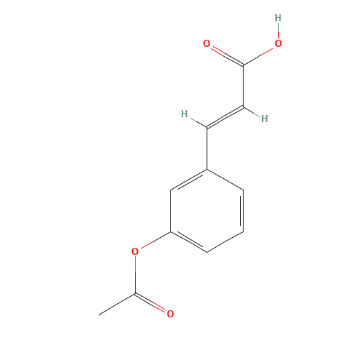3-ACETOXYCINNAMIC ACID (CAS: 20375-42-2) - Related Chemical Product