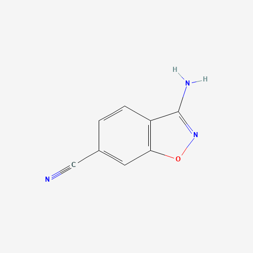 1,2-Benzisoxazole-6-carbonitrile,3-amino-(9CI) (CAS: 229623-53-4) - Related Chemical Product