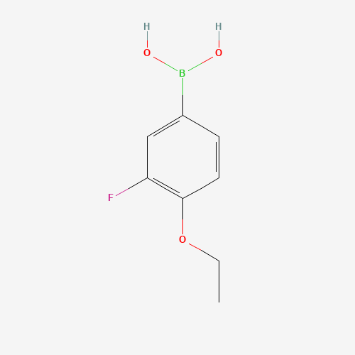 4-ETHOXY-3-FLUOROPHENYLBORONIC ACID (CAS: 279263-10-4) - Related Chemical Product