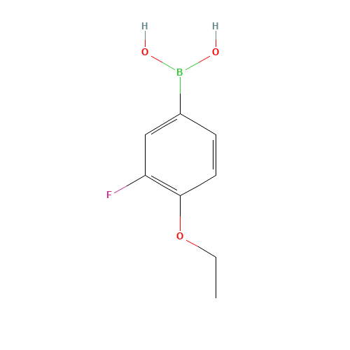 4-ETHOXY-3-FLUOROPHENYLBORONIC ACID (CAS: 279263-10-4) - Related Chemical Product