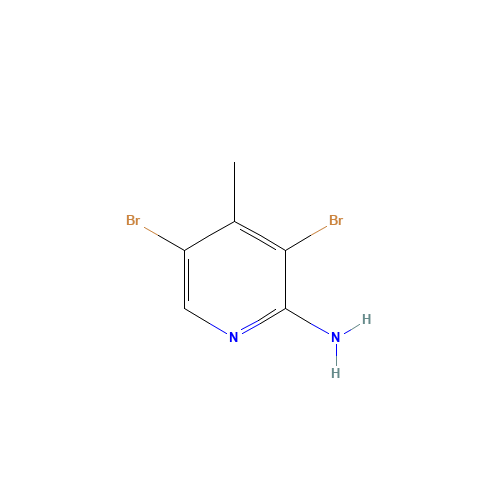 2-Amino-3,5-dibromo-4-methylpyridine (CAS: 3430-29-3) - Related Chemical Product