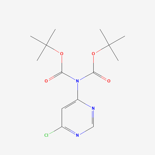 N,N-DIBOC-4-AMINO-6-CHLOROPYRIMIDINE (CAS: 354112-08-6) - Related Chemical Product