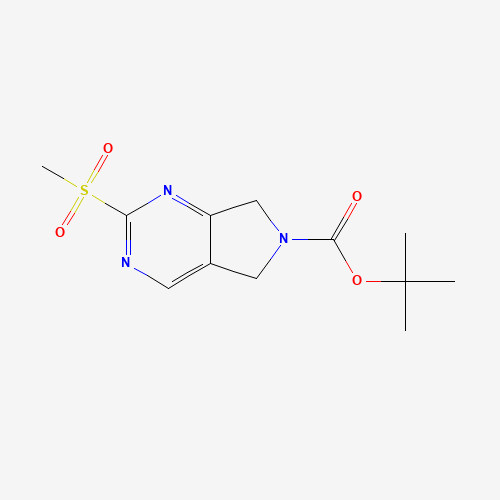 tert-butyl 2-(methylsulfonyl)-5H-pyrrolo[3,4-d]pyrimidine-6(7H)-carboxylate (CAS: 365996-87-8) - Related Chemical Product