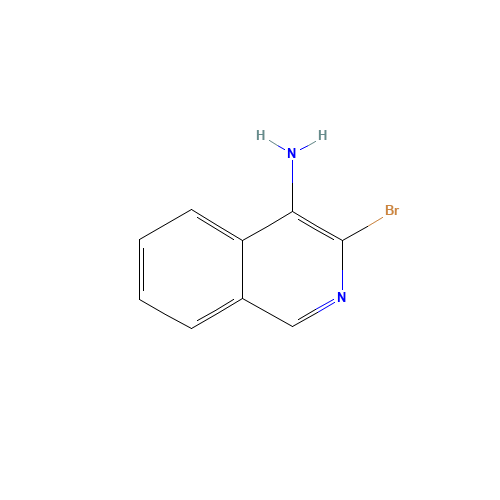 4-Isoquinolinamine,3-bromo-(9CI) (CAS: 40073-37-8) - Related Chemical Product
