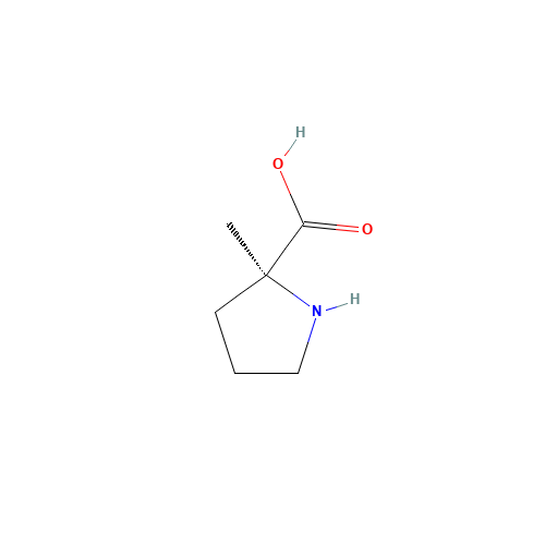 (S)-2-Methylproline (CAS: 42856-71-3) - Chemical Structure and Molecular Formula 