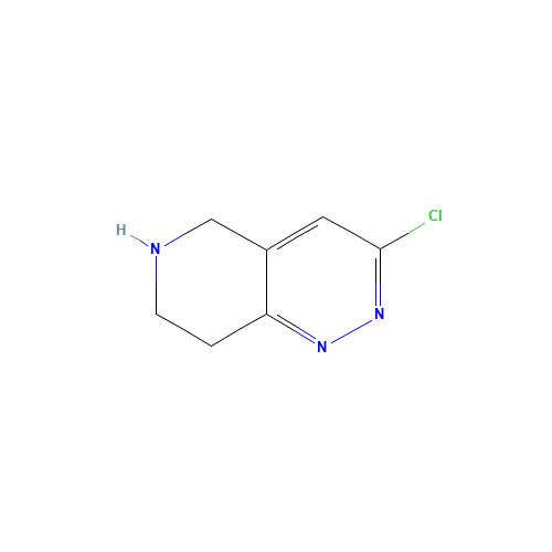 3-chloro-5,6,7,8-tetrahydropyrido[4,3-c]pyridazine (CAS: 45882-63-1) - Related Chemical Product