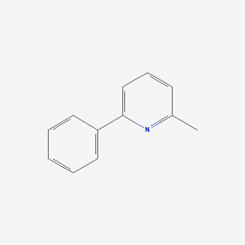 2-METHYL-6-PHENYLPYRIDINE (CAS: 46181-30-0) - Chemical Structure and Molecular Formula 