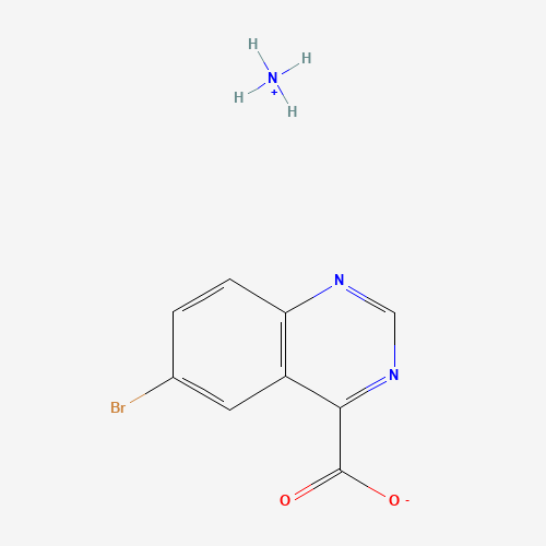 4-Quinazolinecarboxylic acid,6-bromo-,ammonium salt (CAS: 474710-80-0) - Related Chemical Product
