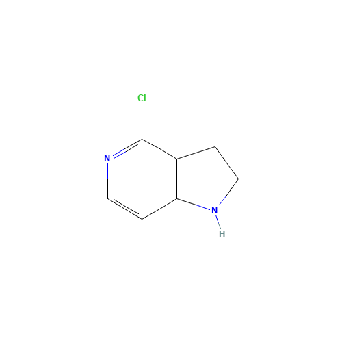 4-chloro-2,3-dihydro-1H-pyrrolo[3,2-c]pyridine (CAS: 494767-29-2) - Related Chemical Product