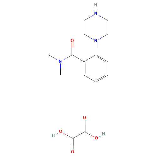 N,N-DIMETHYL-2-(PIPERAZIN-1-YL)BENZAMIDE OXALATE (CAS: 494782-69-3) - Related Chemical Product
