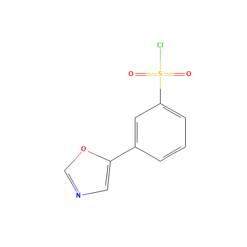 3-(1,3-OXAZOL-5-YL)BENZENESULFONYL CHLORIDE (CAS: 499770-75-1) - Related Chemical Product