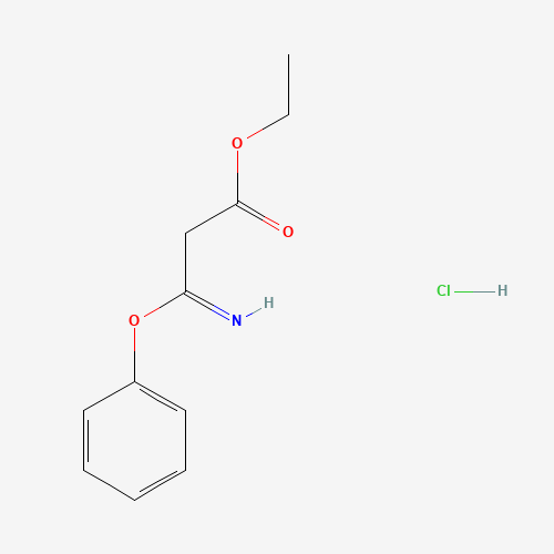 ETHYL 3-IMINO-3-PHENOXYPROPANOATE HYDROCHLORIDE (CAS: 53461-72-6) - Related Chemical Product