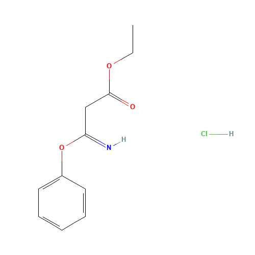 ETHYL 3-IMINO-3-PHENOXYPROPANOATE HYDROCHLORIDE (CAS: 53461-72-6) - Related Chemical Product