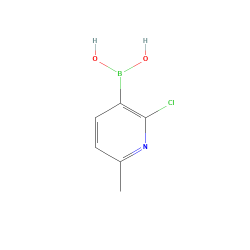 2-CHLORO-6-METHYLPYRIDINE-3-BORONIC ACID (CAS: 536693-95-5) - Related Chemical Product
