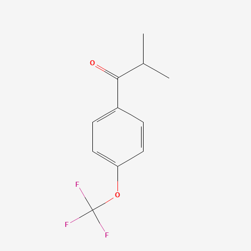 2-Methyl-1[4-(trifluoromethoxy)phenyl] propan-1-one (CAS: 56425-84-4) - Related Chemical Product