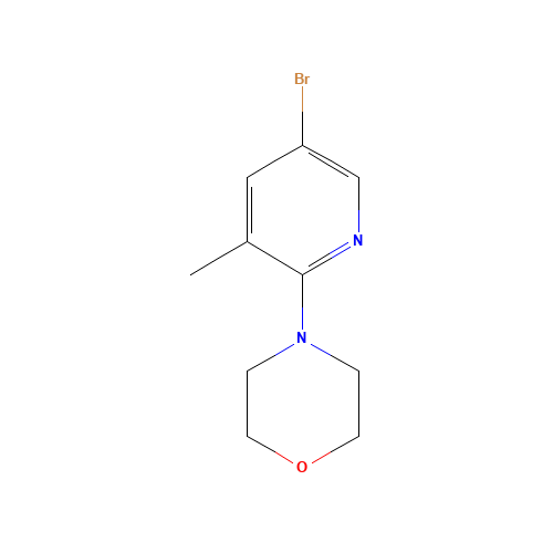 5-BROMO-3-METHYL-2-(MORPHOLINO)PYRIDINE (CAS: 566158-47-2) - Related Chemical Product