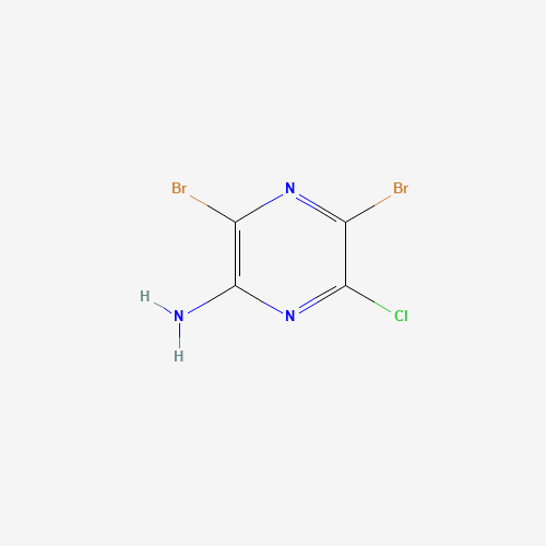 3,5-DIBROMO-6-CHLOROPYRAZIN-2-AMINE (CAS: 566205-01-4) - Related Chemical Product