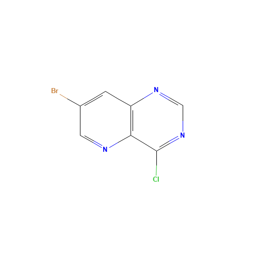 7-bromo-4-chloropyrido[3,2-d]pyrimidine (CAS: 573675-31-7) - Related Chemical Product