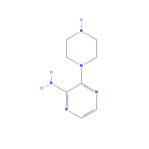 2-AMINO-3-PIPERAZIN-1-YLPYRAZINE (CAS: 59215-43-9) - Related Chemical Product