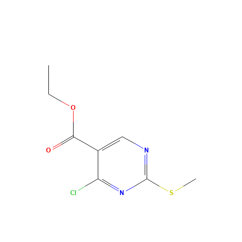 Ethyl 4-chloro-2-methylthio-5-pyrimidinecarboxylate (CAS: 5909-24-0) - Related Chemical Product
