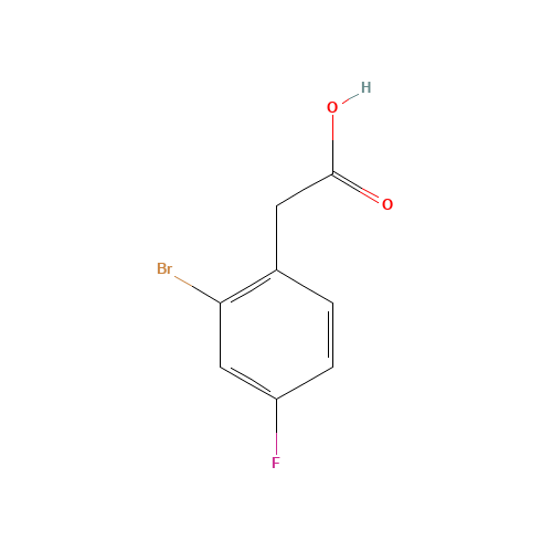 2-Bromo-4-fluorophenylacetic acid (CAS: 61150-59-2) - Related Chemical Product