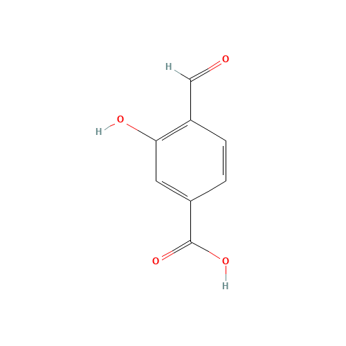 4-FORMYL-3-HYDROXYBENZOIC ACID (CAS: 619-12-5) - Related Chemical Product