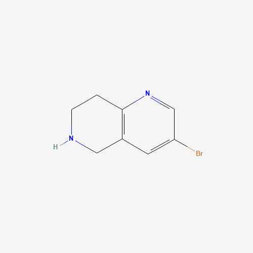 3-BROMO-5,6,7,8-TETRAHYDRO-1,6-NAPHTHYRIDINE (CAS: 625100-00-7) - Related Chemical Product