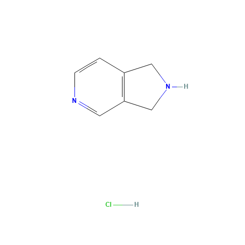 2,3-DIHYDRO-1H-PYRROLO[3,4-C]PYRIDINE HYDROCHLORIDE (CAS: 651558-58-6) - Related Chemical Product