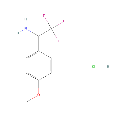 2,2,2-TRIFLUORO-1-(4-METHOXY-PHENYL)-ETHYLAMINE HYDROCHLORIDE (CAS: 65686-77-3) - Related Chemical Product
