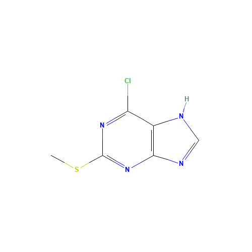 6-chloro-2-(methylthio)-7H-purine (CAS: 66191-23-9) - Related Chemical Product