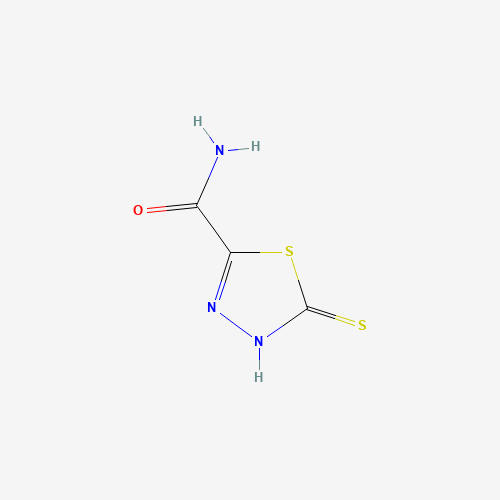 1,3,4-Thiadiazole-2-carboxamide,4,5-dihydro-5-thioxo-(9CI) (CAS: 66709-83-9) - Related Chemical Product