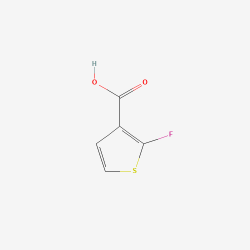 3-Thiophenecarboxylic acid,2-fluoro- (CAS: 71154-31-9) - Chemical Structure and Molecular Formula 