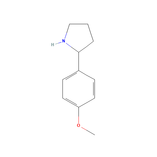 2-(4-METHOXY-PHENYL)-PYRROLIDINE (CAS: 74190-66-2) - Related Chemical Product