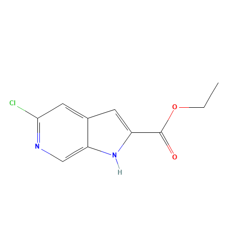 ethyl 5-chloro-1H-pyrrolo[2,3-c]pyridine-2-carboxylate (CAS: 800401-67-6) - Related Chemical Product