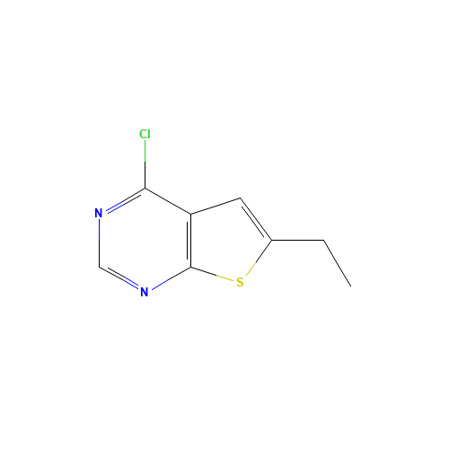 4-CHLORO-6-ETHYLTHIENO[2,3-D]PYRIMIDINE (CAS: 81136-42-7) - Related Chemical Product