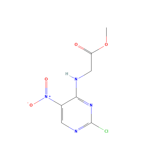 Methyl 2-(2-chloro-5-nitropyrimidin-4-ylamino)acetate (CAS: 859307-58-7) - Related Chemical Product