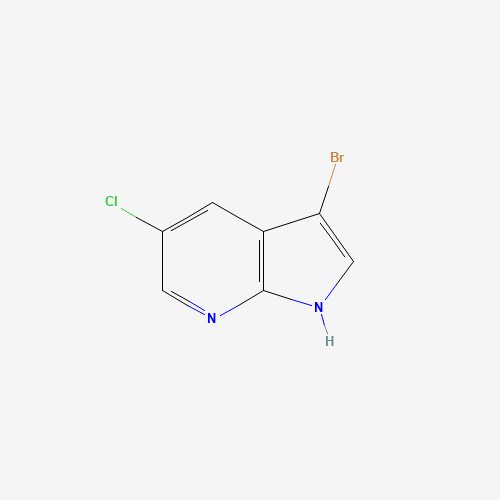 3-bromo-5-chloro-1H-pyrrolo[2,3-b]pyridine (CAS: 866546-09-0) - Related Chemical Product