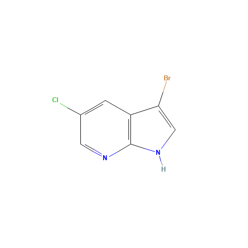 3-bromo-5-chloro-1H-pyrrolo[2,3-b]pyridine (CAS: 866546-09-0) - Related Chemical Product