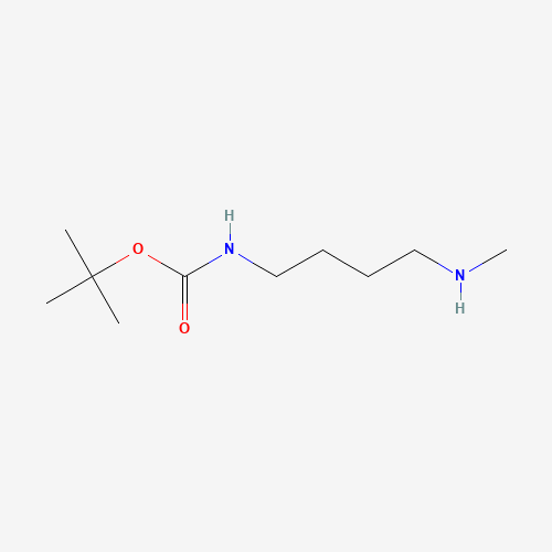 tert-Butyl 4-(methylamino)butylcarbamate (CAS: 874831-66-0) - Chemical Structure and Molecular Formula 