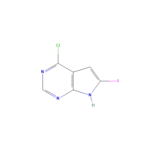 4-chloro-6-iodo-7H-pyrrolo[2,3-d]pyrimidine (CAS: 876343-10-1) - Related Chemical Product