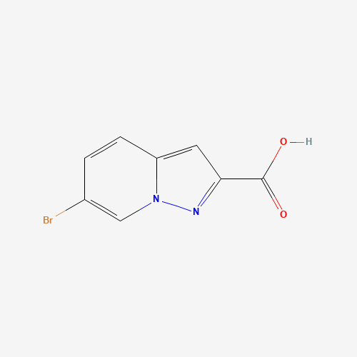 6-bromoH-pyrazolo[1,5-a]pyridine-2-carboxylic acid (CAS: 876379-74-7) - Related Chemical Product