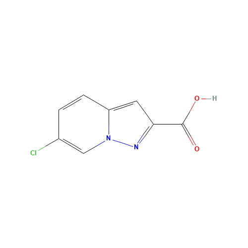 6-chloroH-pyrazolo[1,5-a]pyridine-2-carboxylic acid (CAS: 876379-75-8) - Related Chemical Product